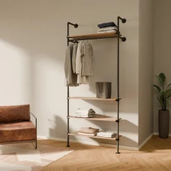 PAMO Kleiderstangensystem KIM 1 OAK