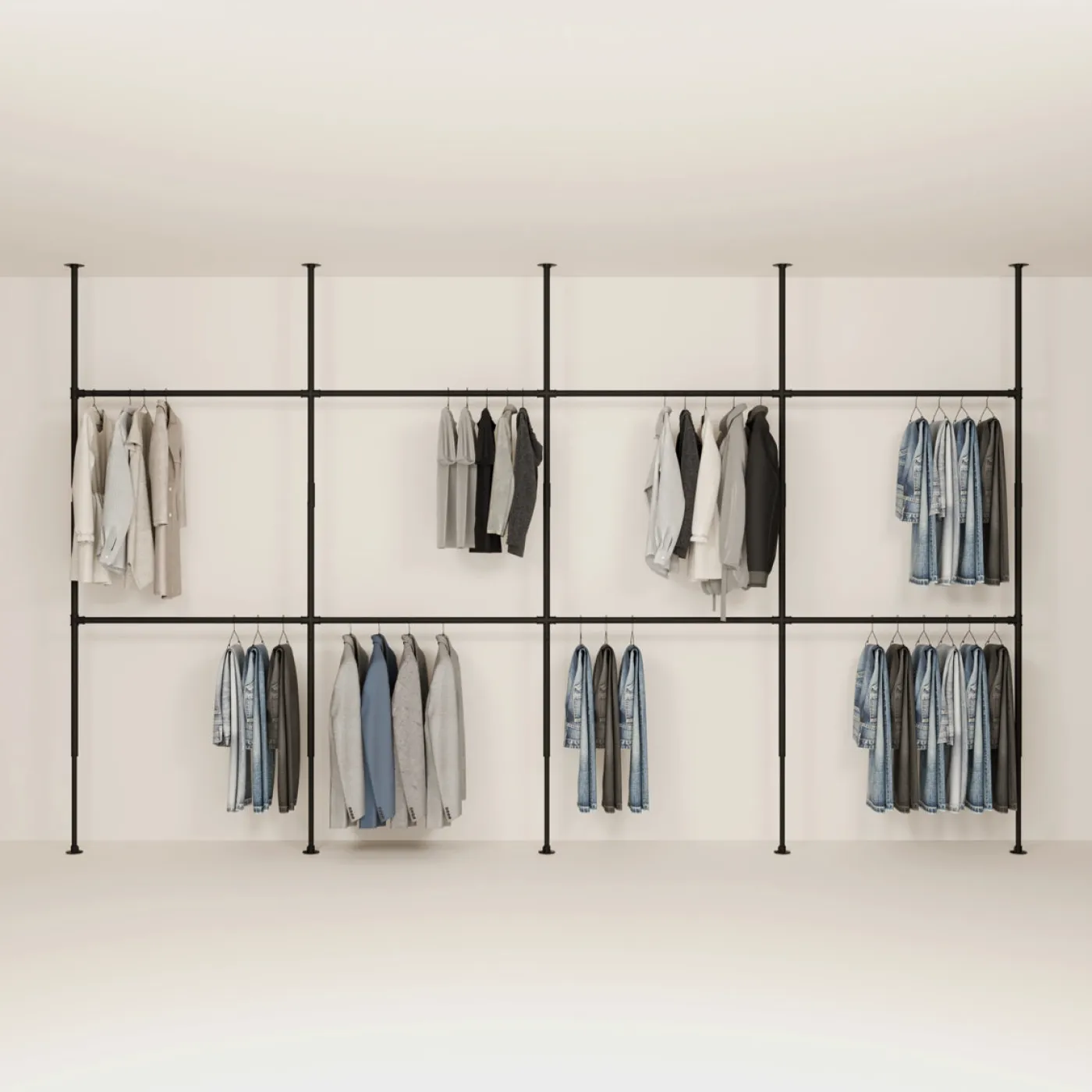 PAMO Kleiderstangensystem LOFT 4