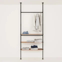 PAMO Kleiderstangensystem LOFT 1 OAK