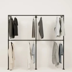 PAMO Kleiderstangensystem TIM DOUBLE 2