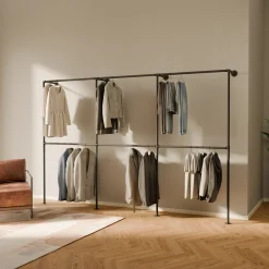 PAMO Kleiderstangensystem TIM DOUBLE 3