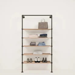 PAMO Kleiderstangensystem TIM 1 OAK