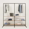 PAMO Kleiderständer LAS 2 OAK