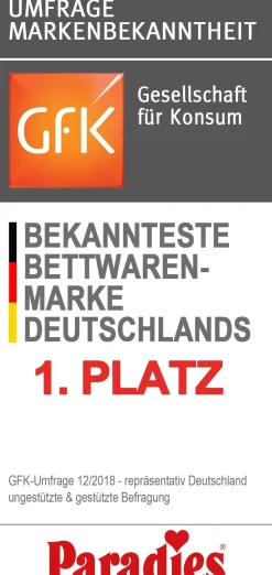 PARADIES Ganzjahresbettdecke ELEA 90 MEDIUM WARM ca.155x220cm