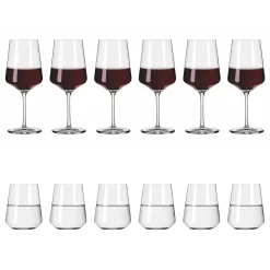 RITZENHOFF Rotwein- und Wasserglas-Set 12-tlg. LICHTWEIß JULIE