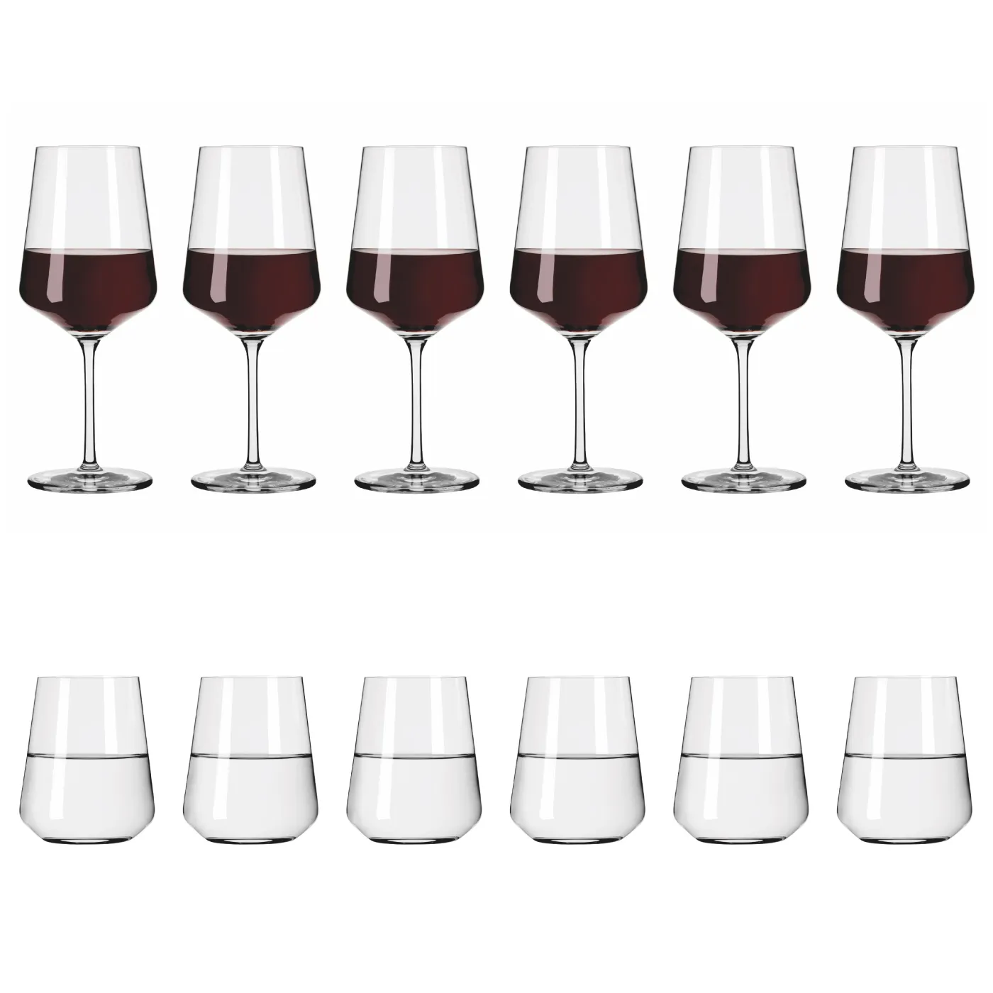 RITZENHOFF Rotwein- und Wasserglas-Set 12-tlg. LICHTWEIß JULIE