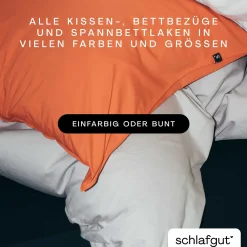 SCHLAFGUT Topper Spannbettlaken PURE