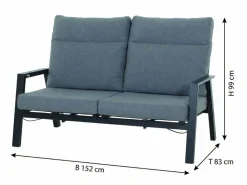 SIENA GARDEN Gartensofa VALENCIA