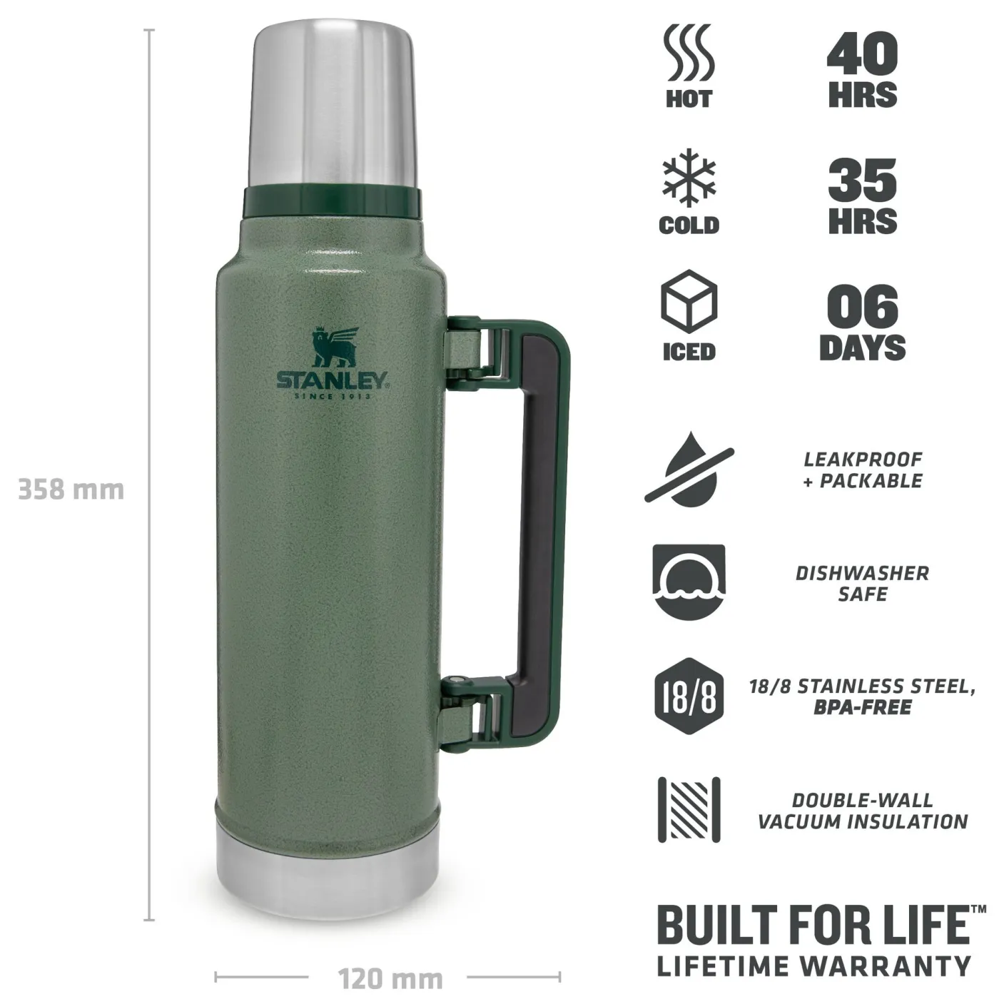 STANLEY Thermoflasche CLASSIC