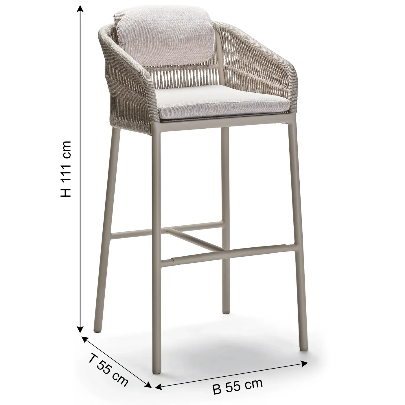 STERN Barstuhl Outdoor JELLA
