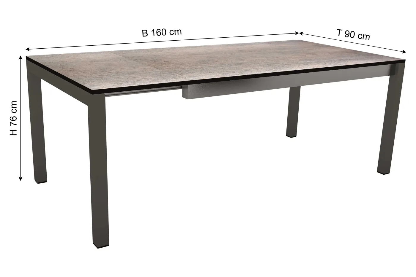 STERN Gartentisch SILVERSTAR
