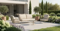 TIERRA OUTDOOR Beistelltisch Outdoor SOLEA