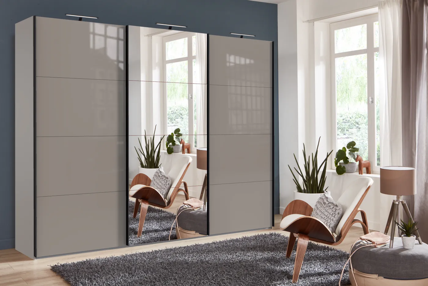 WIMEX Kleiderschrank EASY PLUS BLACK