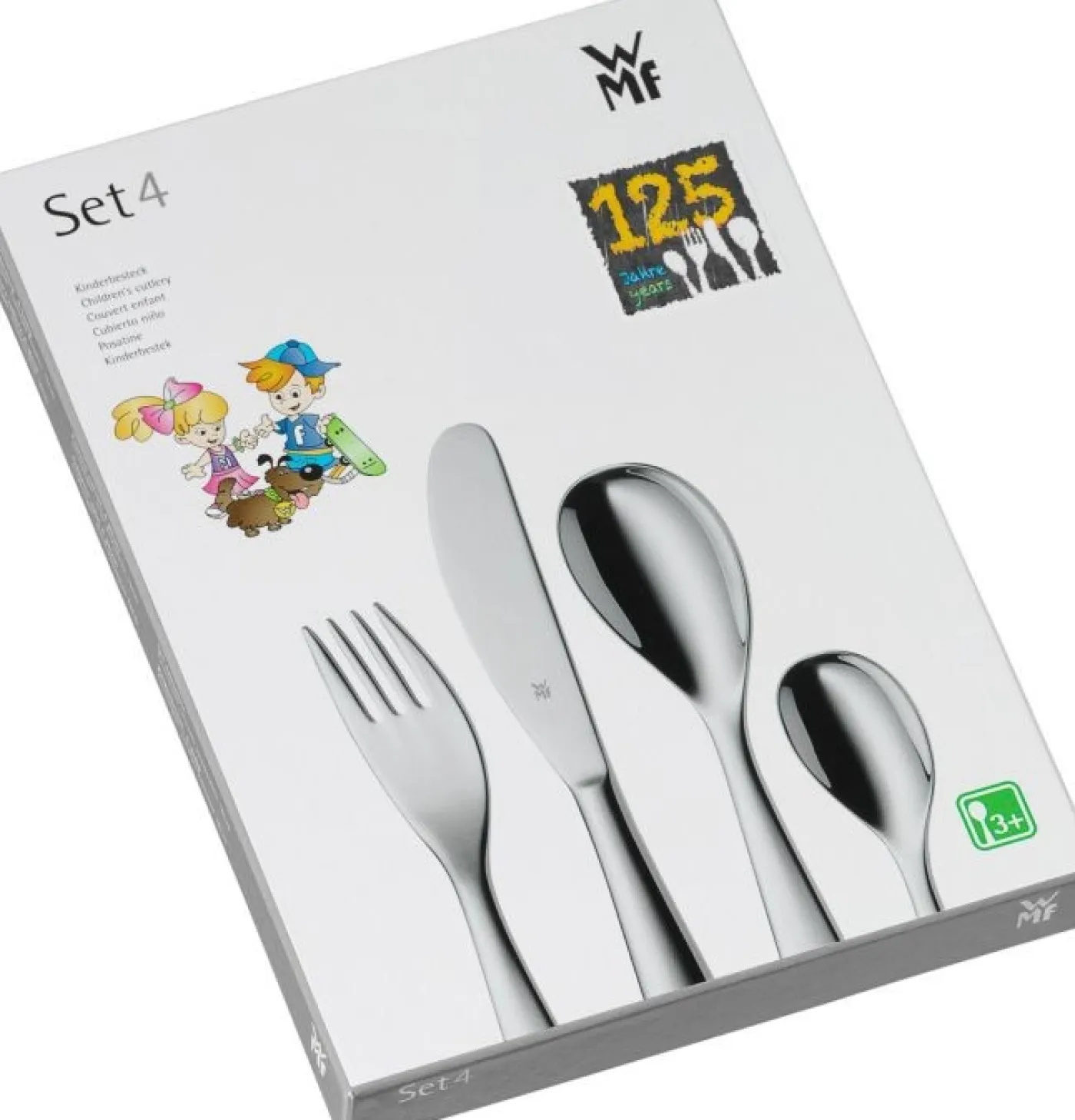 WMF Kinderbesteck-Set ZWERGE 4-teilig